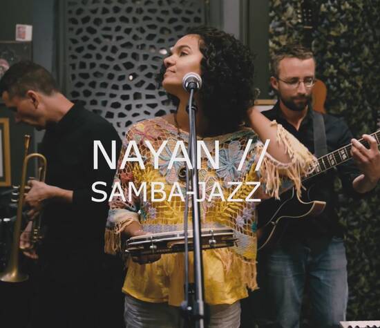 Nayan - Samba Jazz Bossa nova, musicien pour mariage, vin d'honneur