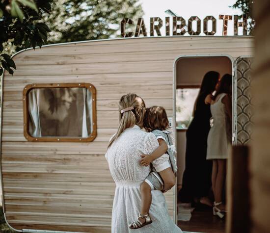 Caribooth Caravane Photobooth  Mariage Lyon 