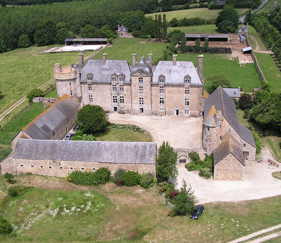 Château de Crosville sur Douve