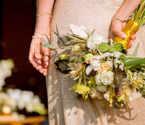 Bouquet de mariée sauvage - ©Payennefleuriste