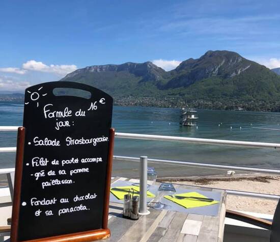 ©Restaurant de la plage Saint-Jorioz