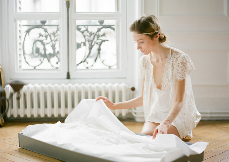 Comment nettoyer et conserver sa robe de mariée après le mariage