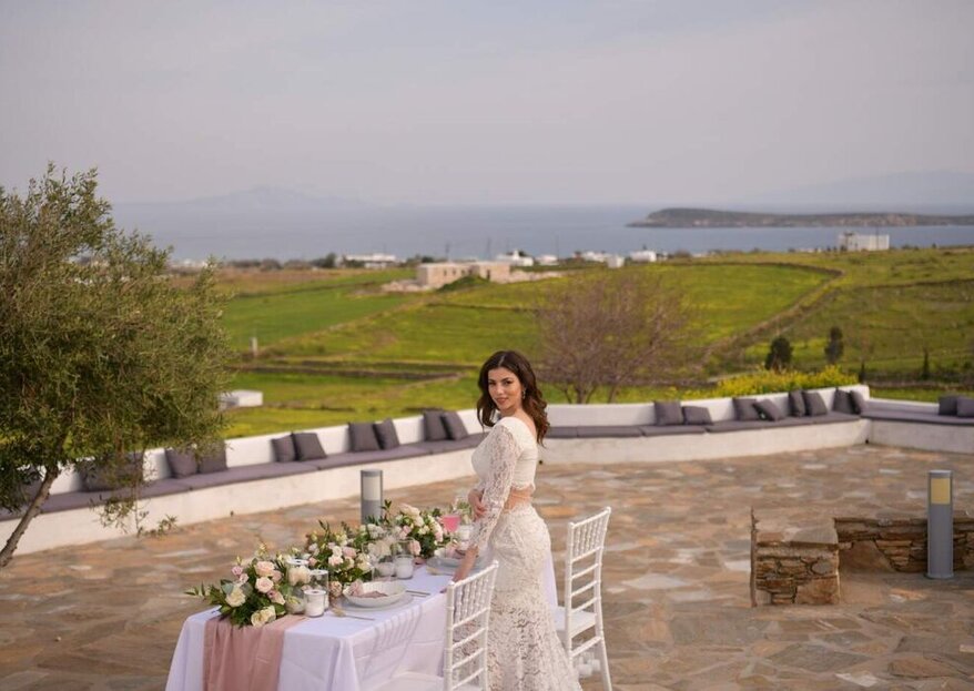 The Secret View : célébrez votre grand jour dans ce lieu de charme niché sur une île grecque