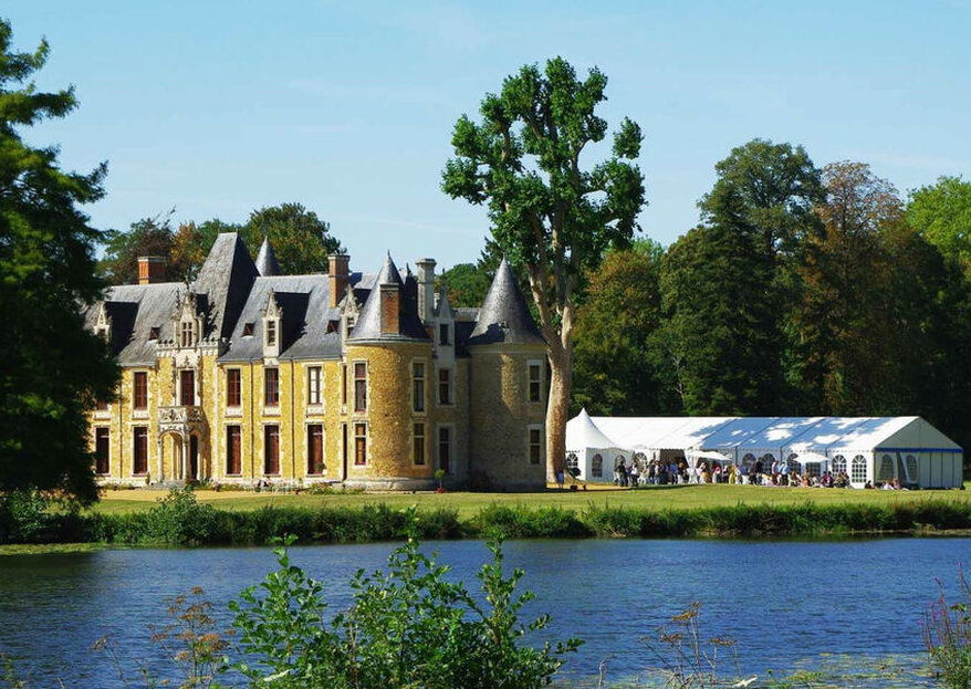 Château de Chéronne : un cadre bucolique pour un mariage romantique