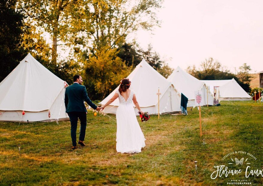 Mon Wedding Camping : des villages tipi pour garantir bonne ambiance et complicité avec vos invités