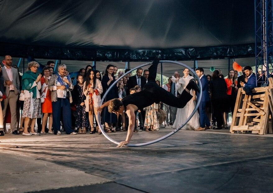 Domaine des Vieux Chênes : vivez un mariage sensationnel autour des arts du cirque