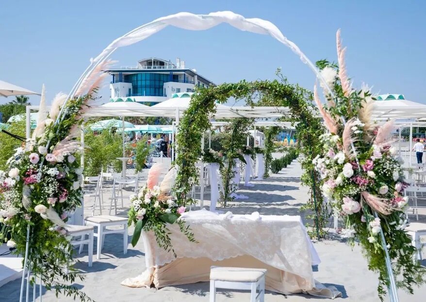 Blu Suite Resort Beach &amp; Spa : un mariage à l'italienne à couper le souffle au bord de la mer