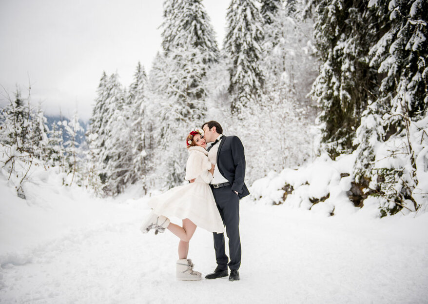 Les plus beaux mariages trouvés sur Instagram et inspirés par Noël