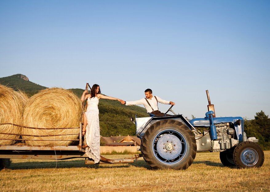 Du longboard au tracteur : Les moyens de transports les plus originaux pour votre mariage