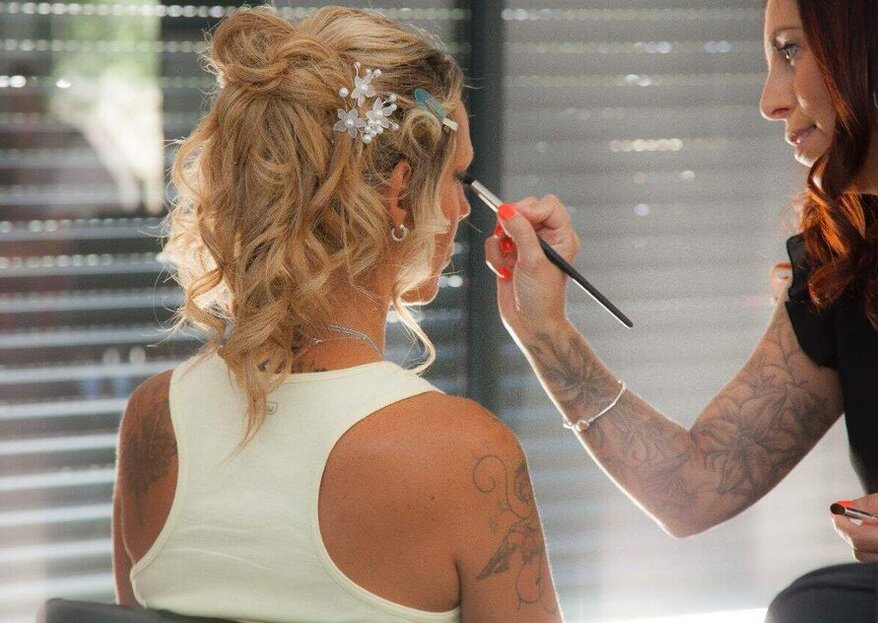 Elodie Castelli : pour votre mariage, confiez votre mise en beauté à une véritable artiste de la coiffure et du maquillage