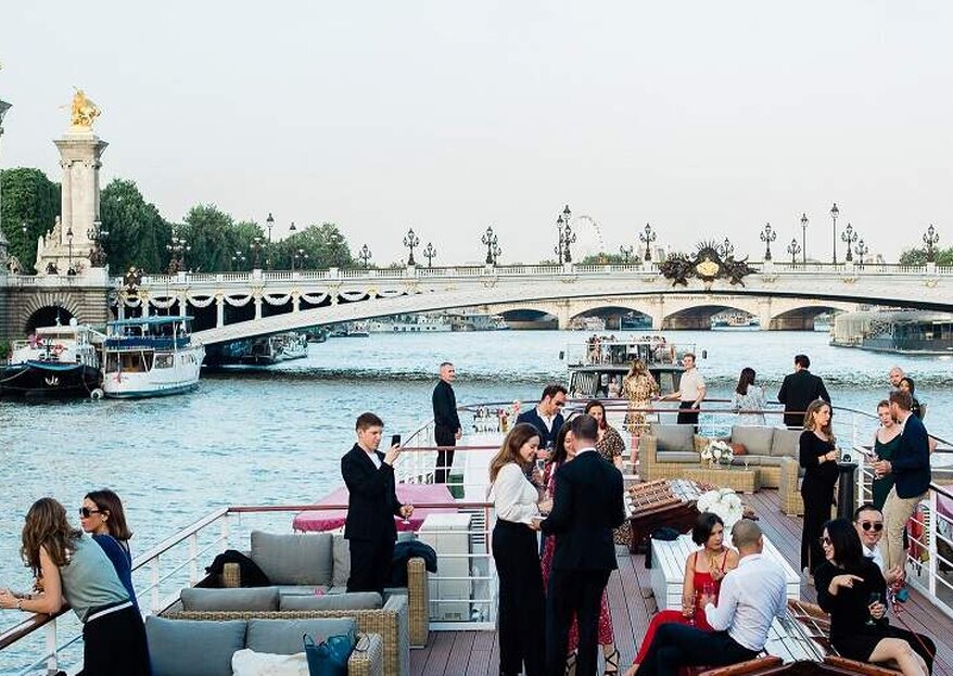 Yachts de Paris : embarquez à bord pour célébrer le plus beau jour de votre vie