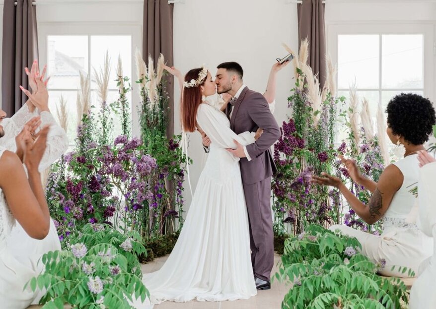 Mettez des fleurs au cœur de votre décoration : mariage fleuri, mariage réussi !