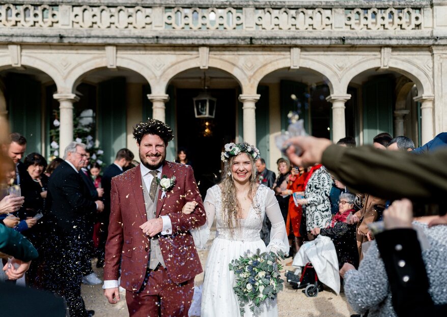 Meghann et Marc : un merveilleux mariage hivernal en Provence