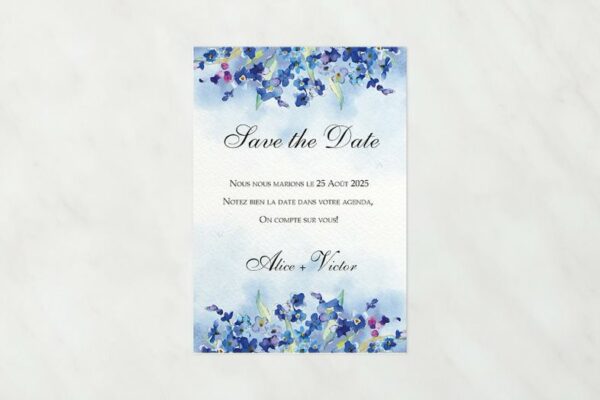Papeterie de Mariage Save the Date Maria Love