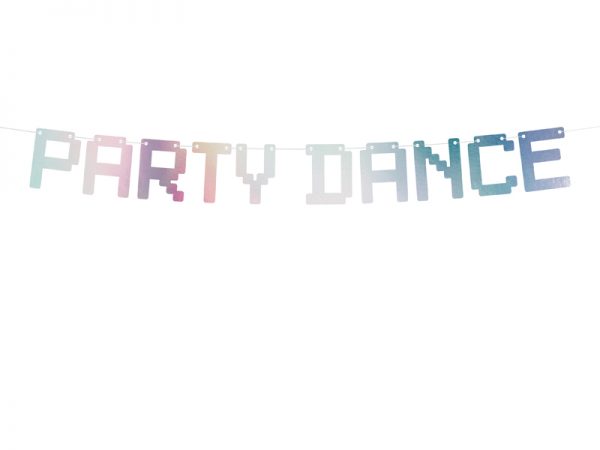 Anniversaire Enfant Couronne de fête "Party Dance" : couleur irisée
