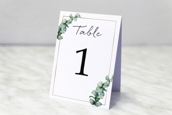 Numéro de Table Mariage Numéro de Table Marie Love