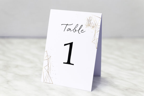 Numéro de Table Mariage Numéro de Table Marie Paradise