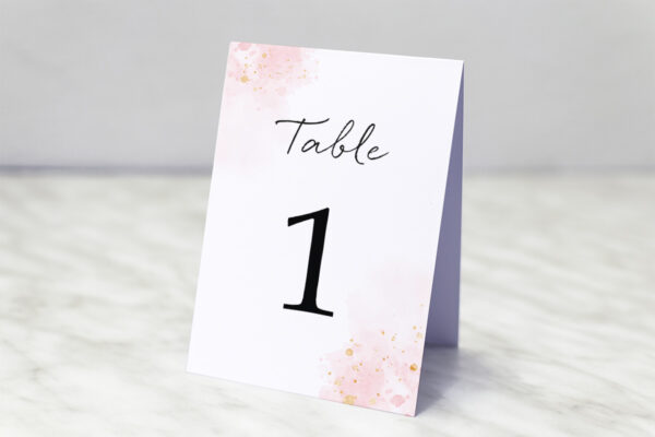 Numéro de Table Mariage Numéro de Table Federica Love