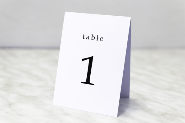 Numéro de Table Mariage Numéro de Table Diane Passion