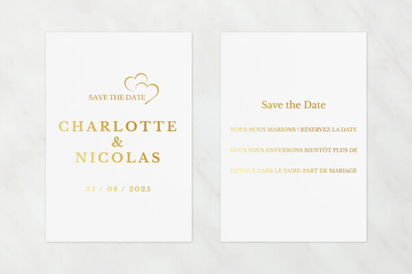 Papeterie de Mariage Save the Date Cristiana Love