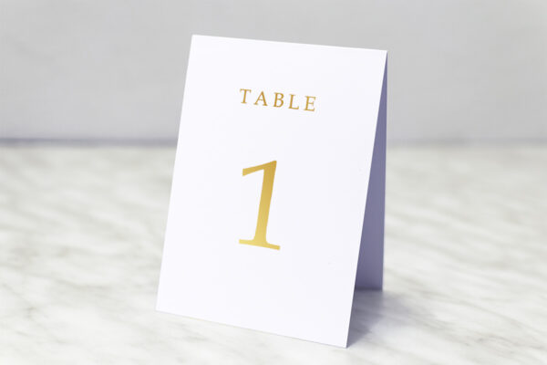 Numéro de Table Mariage Numéro de Table Emma Love