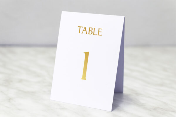 Numéro de Table Mariage Numéro de Table Emma Star
