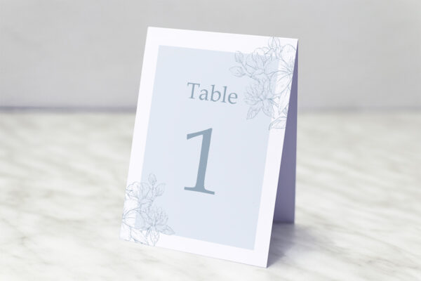 Numéro de Table Mariage Numéro de Table Claudia Love