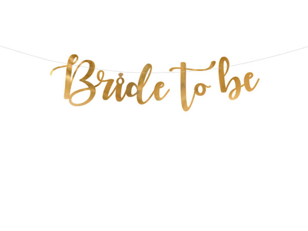 Accessoire EVJF Couronne de mariée "Bride To Be" : "Bride To Be".