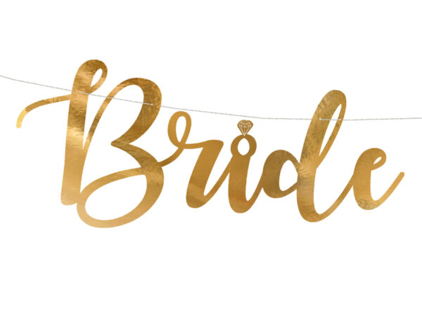 Accessoire EVJF Couronne de mariée "Bride To Be" : "Bride To Be".