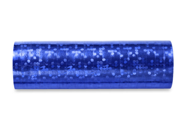 Confettis et pétales Faveurs holographiques en bleu : 18 unités
