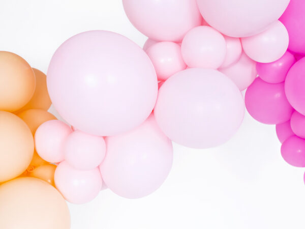 Accessoire EVJF Ballons de fête de mariage rose clair : 100 pièces.