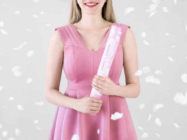 Confettis et pétales Canon de mariage : Pétales de rose artificiels de couleur blanche