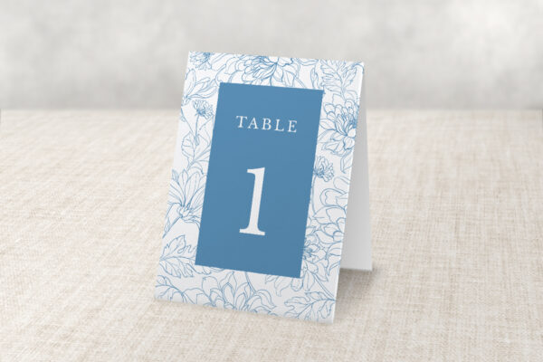 Numéro de Table Mariage Numéro de Table Elisa Love